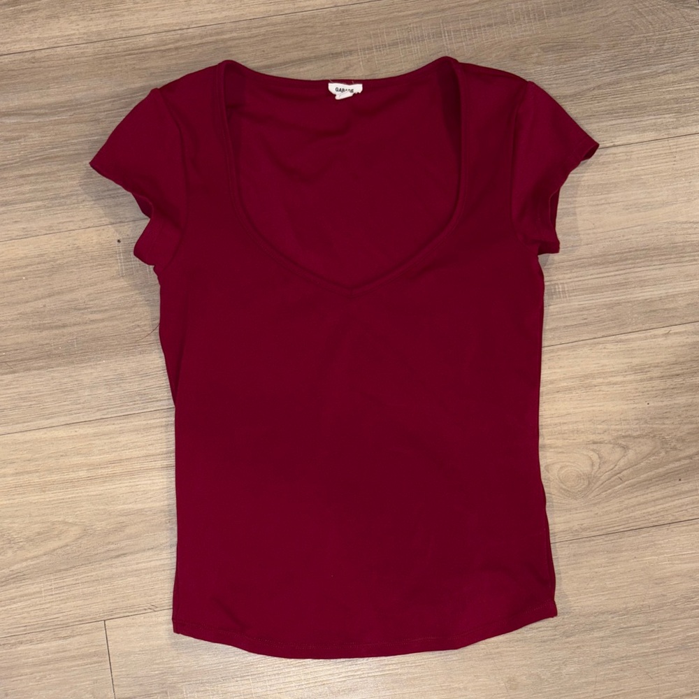 Garage hot pink Short Sleeve Top